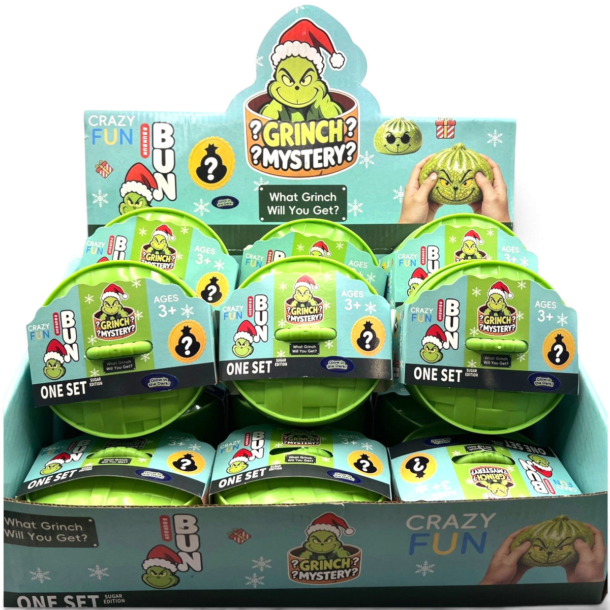 Grumpy Green Dumpling 8.5cm Squishy | Sensory Pop
